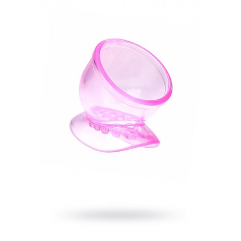 Розовая насадка для массажера Magic Wand - 7,5 см.